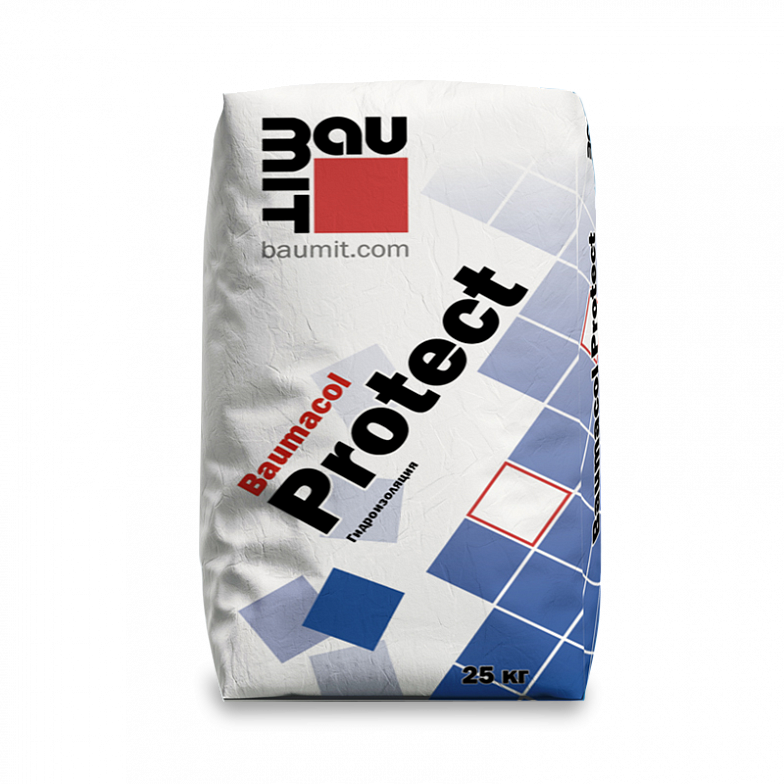 Baumit Baumacol Protect, Гидроизоляция обмазочная, 25 кг