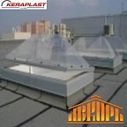 Пирамидальный зенитный фонарь типа PM2N