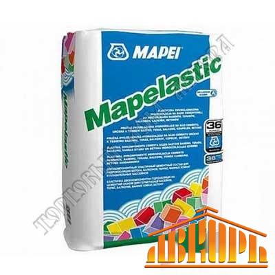 Mapei Mapelastic, Гидроизоляции бетонных конструкций, ванных комнат, душевых и плавательных бассейнов, 32 кг