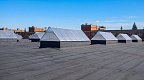 Глухой ленточный зенитный фонарь M8CITY, Двускатный