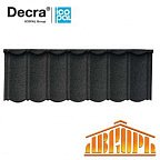 Композитная черепица Decra Classic Антрацит 07