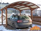 Навес Icopal Carport Дерево 4.0