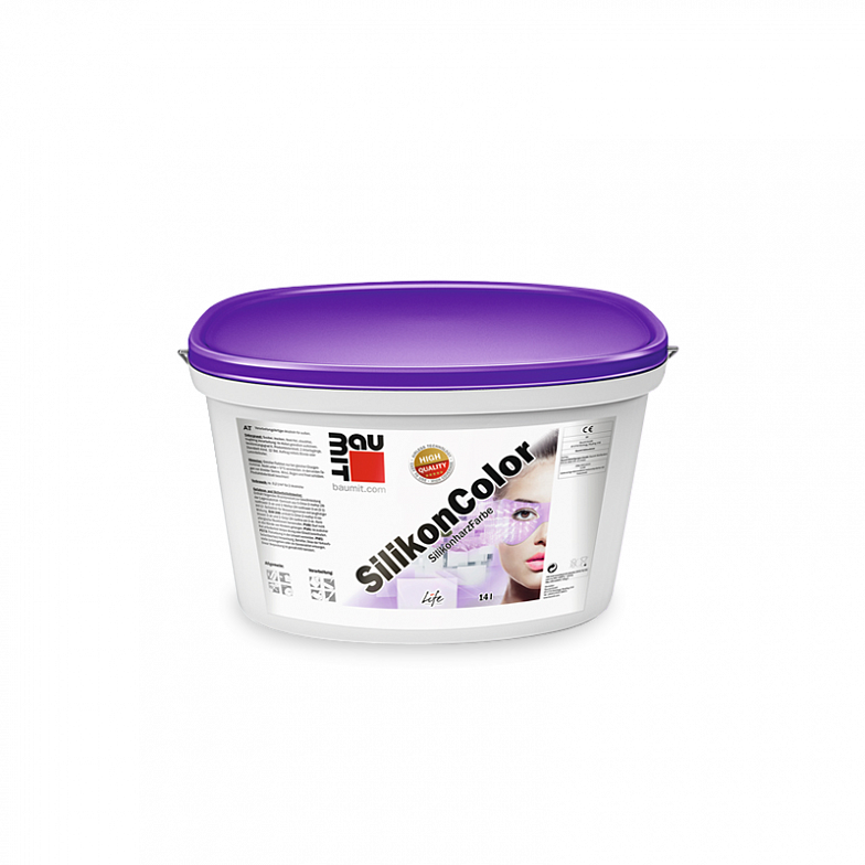 Баумит СиликонКолор Baumit SilikonColor, Силиконовая фасадная краска, 25 кг