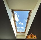Мансардное окно WERSO с ручным открыванием 66x98. Однокамерный стеклопакет