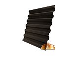 Профнастил С21R 0,45 Drap RR 32 темно-коричневый, GrandLine