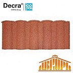 Композитная черепица Decra Roman Терракота 02