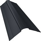 Планка конька фигурного 100x100 0,4 PE, Grand Line