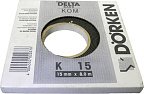 Лента Delta-Kom Band K 15 уплотнительная самоклеящаяся (8мх15мм)