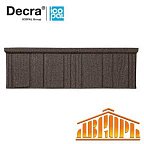 Композитная черепица Decra Stratos Антрацит 07
