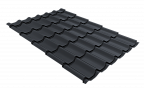 Профиль волновой Классик ("Classic") 0,45 Drap ST lite RAL 7024 мокрый асфальт
