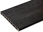 Ступень TalverWood 3D фактура/вельвет 313х25х4000, Графит